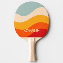 Raquette de ping-pong personnalisée Vague de couch