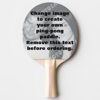 Ping Pong Raquette de ping-pong photo personnalisée