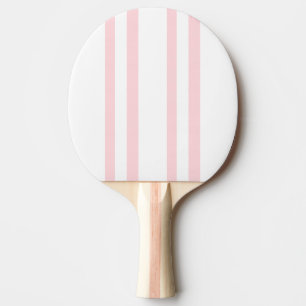 Ping Pong Raquette de ping-pong rayée rose et blanc