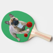 Ping Pong Raquette de tennis de table Bouledogue français (Côté)