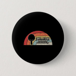 Ping Pong  Retro Fun Table Tennis Ronde Button 5,7 Cm