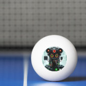 Ping Pong Robot 5 balle de ping-pong 1 étoile (Filet)