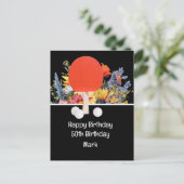 Ping pong Table Tennis 50e Anniversaire Carte Boss (Debout devant)