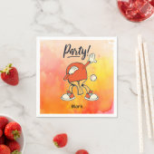 Ping Pong Table Tennis party grappig Servet (Insitu)