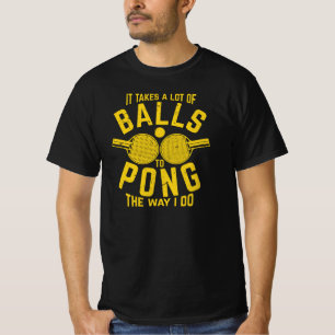 Ping pong, table tennis t-shirt