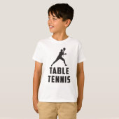 Ping Pong Tafel Tennis Paddle Speler Gift Idee T-shirt (Voorkant volledig)