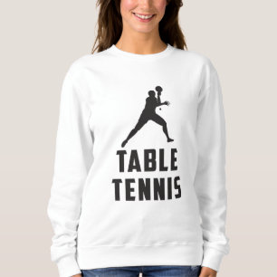 Ping Pong Tafel Tennis Paddle Speler Gift Idee Trui