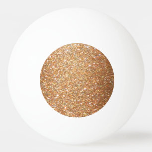 Ping Pong Tafeltennis Koper Gouden Glitter Bal Pingpongballen