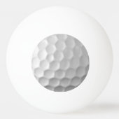 Ping Pong Texture de balle de golf blanche gaufree (Dos)