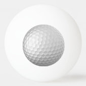 Ping Pong Texture de balle de golf blanche gaufree (Dos)