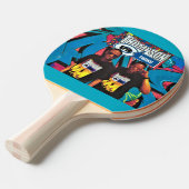 Ping Pong THOMSON SPIN TWINS. Raquette de ping-pong (Devant Angle)