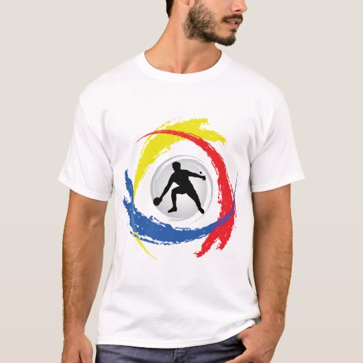 Ping Pong Tricolor Emblem T-shirt (Voorkant)