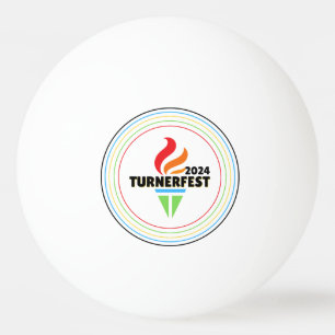 Ping Pong TurnerFest 2024 balle de ping-pong
