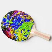 Ping Pong Une raquette de ping-pong décorée (Côté)