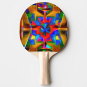 Ping Pong Une raquette de ping-pong décorée (Devant)