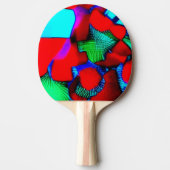 Ping Pong Une raquette de ping-pong décorée (Devant)