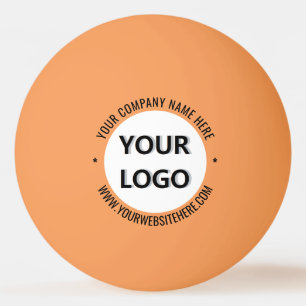 Ping Pong Votre logo ou photo et exemple de balle de ping-po