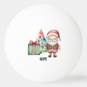 Ping pong Vrolijk kerstfeest met de kerstman Pingpongballen
