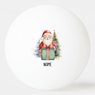 Ping pong Vrolijk kerstfeest met de kerstman Pingpongballen