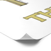 Pingepingpongtabel Poster (Hoek)