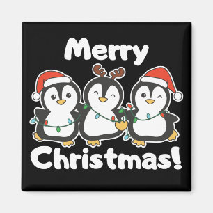 Pingouin animaux de Noël mignons pingouins aimant