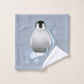 Pingouin Art Nouveau Snowflakes (Gant de toilette)