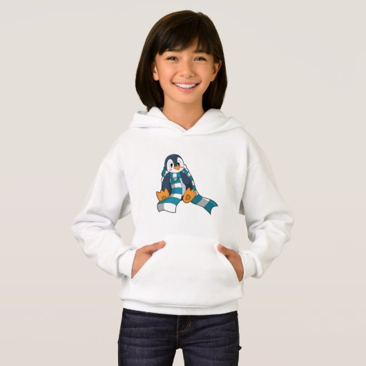 Pingouin avec Écharpe (Devant entier)