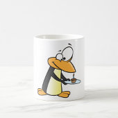 Pingouin Avec Mug Cupcake