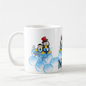 Pingouin bulles Mug (Gauche)