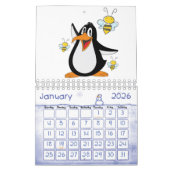 Pingouin Calendrier 2021 (Jan 2026)