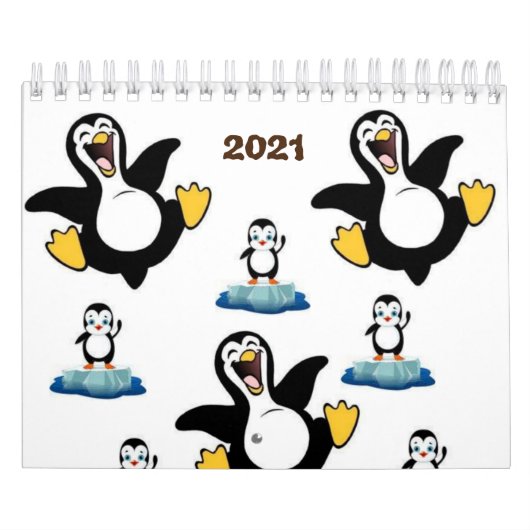 Pingouin Calendrier 2021 (Protection)