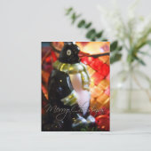 Pingouin ・ Carte postale de Noël (Debout devant)