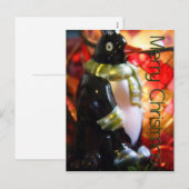 Pingouin ・ Carte postale de Noël (Devant / Derrière)