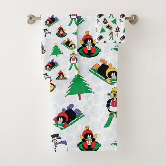 Pingouin de Noël (En situation)