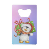 Pingouin de Noël avec cadeau - Holiday Deco (Dos)