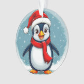 🎄🐧 Pingouin de Noël joyeux Garde de vacances ✨ (devant)