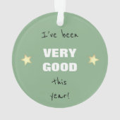 Pingouin de Noël Père Noël s'arrête ici vert (dos)