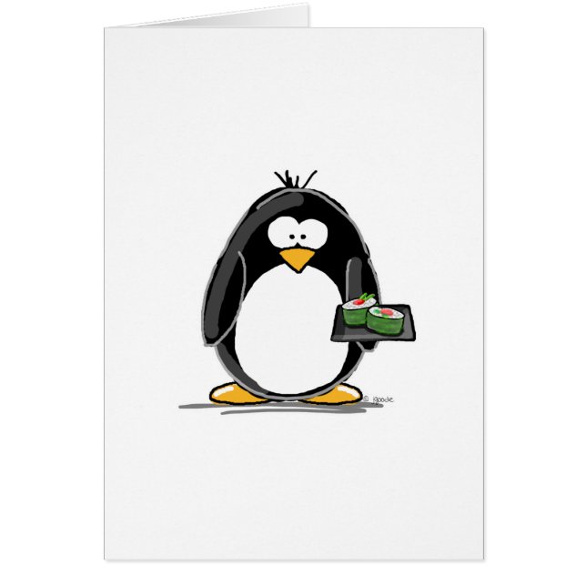 Pingouin de sushi (Devant)