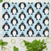Pingouin Design Serviette de cuisine (Plié)