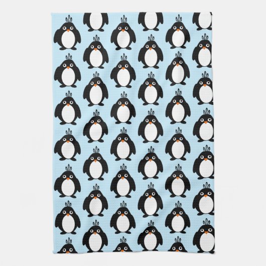 Pingouin Design Serviette de cuisine (Vertical)