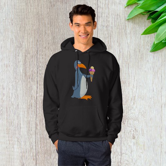 Pingouin drôle avec Sweat - shirt à capuche de Crè