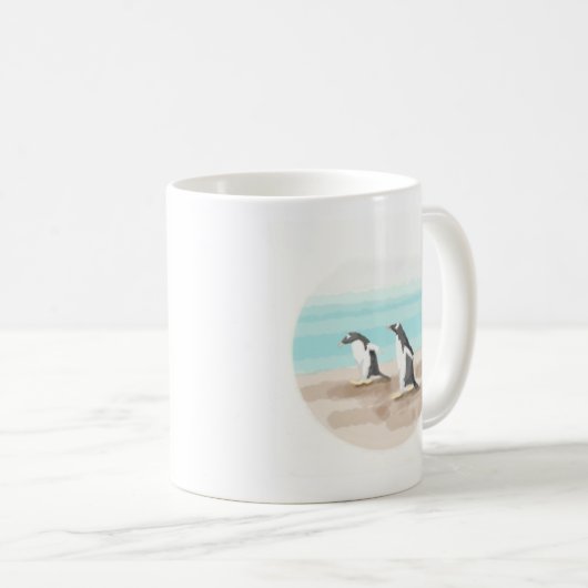 Pingouin Duo Mug (Devant droit)