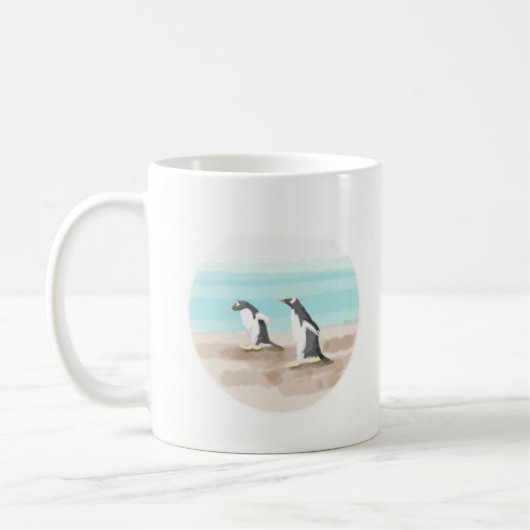 Pingouin Duo Mug (Gauche)