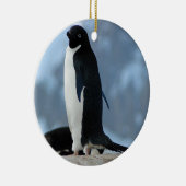 Pingouin en ornement de l'Antarctique (Droite)