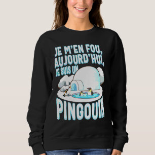 Pingouin Enfants Je Mannen Fou Je Suis Un Pingouin Trui