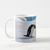 Pingouin Famille Café Mug (Gauche)