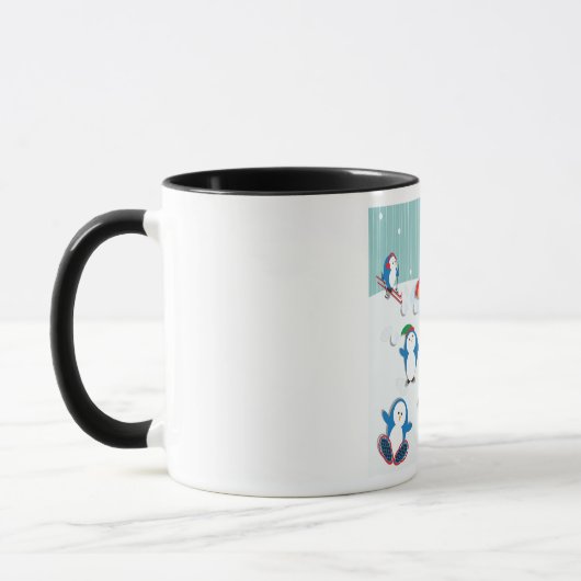 Pingouin Fun Mug (Gauche)
