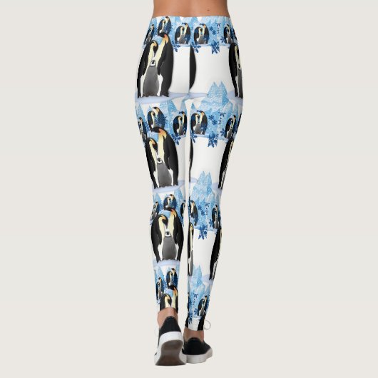 Pingouin Leggings de Noël (Dos)