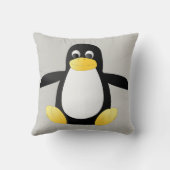 Pingouin mignon de bébé du coussin de l'enfant (Verso)