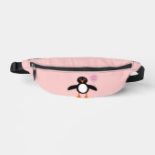 Pingouin mignon rose bébé fille (Recto)